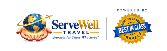 ServeWell Travel, with travel planning and fulfillment through Best In Class Travels